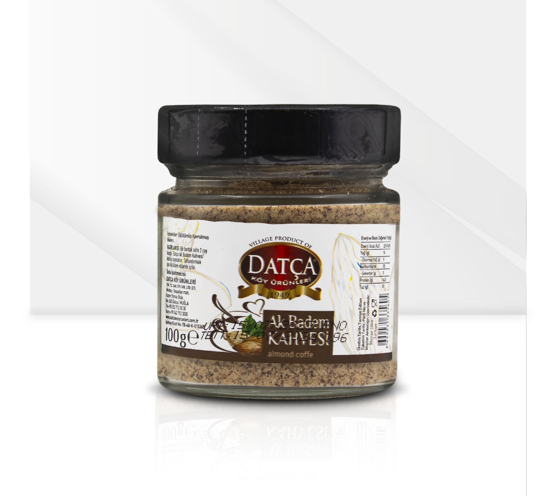 DATÇA KÖY ÜRÜNLERİ Ak Badem Kahvesi 100g