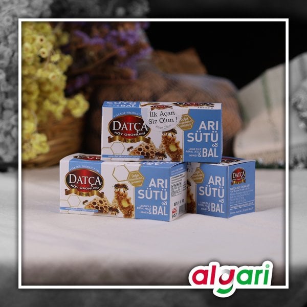 DATÇA KÖY ÜRÜNLERİ ArıSütü&Bal 10'lu