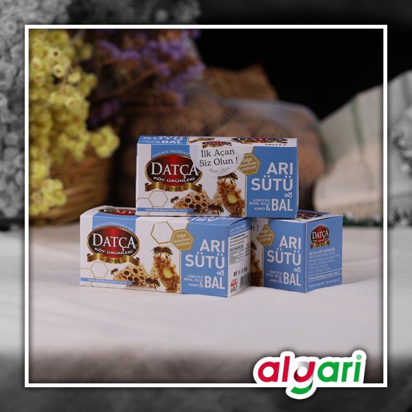 DATÇA KÖY ÜRÜNLERİ ArıSütü&Bal 10'lu
