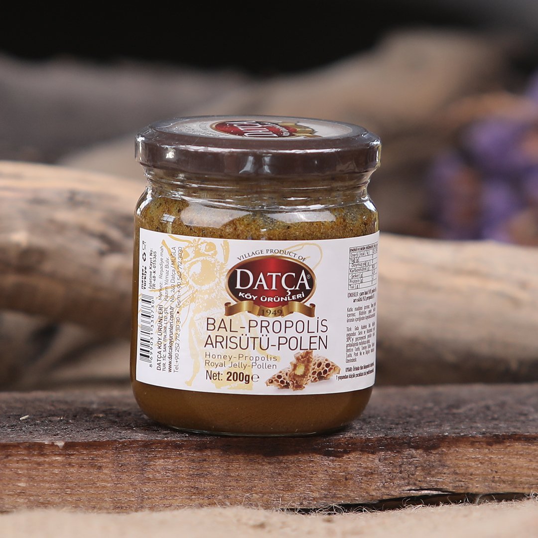 DATÇA KÖY ÜRÜNLERİ Bal&Propolis&ArıSütü&Polen 200 g