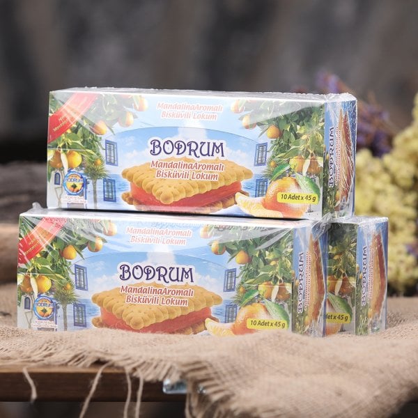 BODRUM TURUNÇGİL ÜRETİCİLERİ BİRLİĞİ Bisküvili Lokum 10'lu