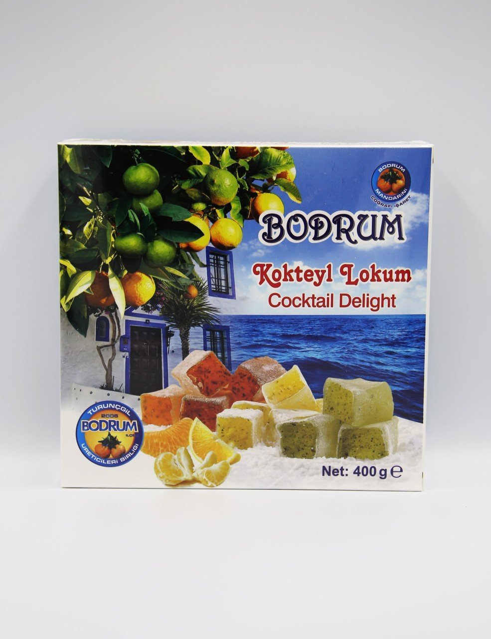 BODRUM TURUNÇGİL ÜRETİCİLERİ BİRLİĞİ Kokteyl Lokum 400 g