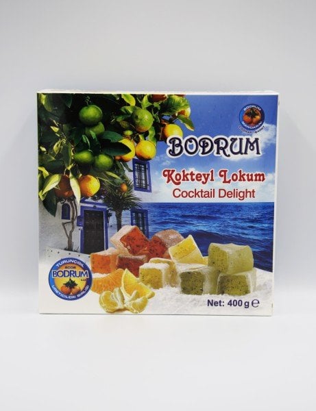 BODRUM TURUNÇGİL ÜRETİCİLERİ BİRLİĞİ Kokteyl Lokum 400 g