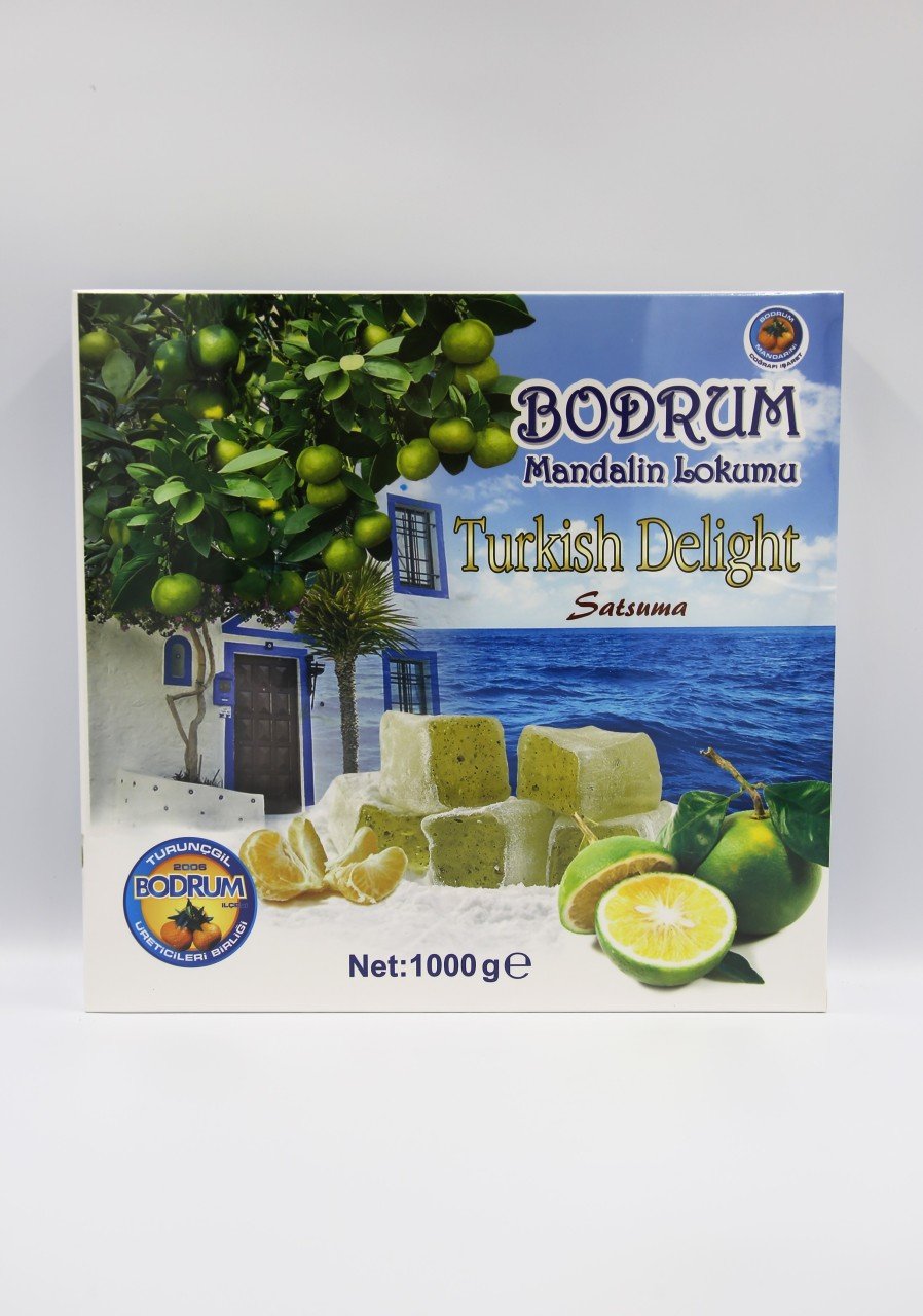 BODRUM TURUNÇGİL ÜRETİCİLERİ BİRLİĞİ Satsuma Lokumu 1 kg
