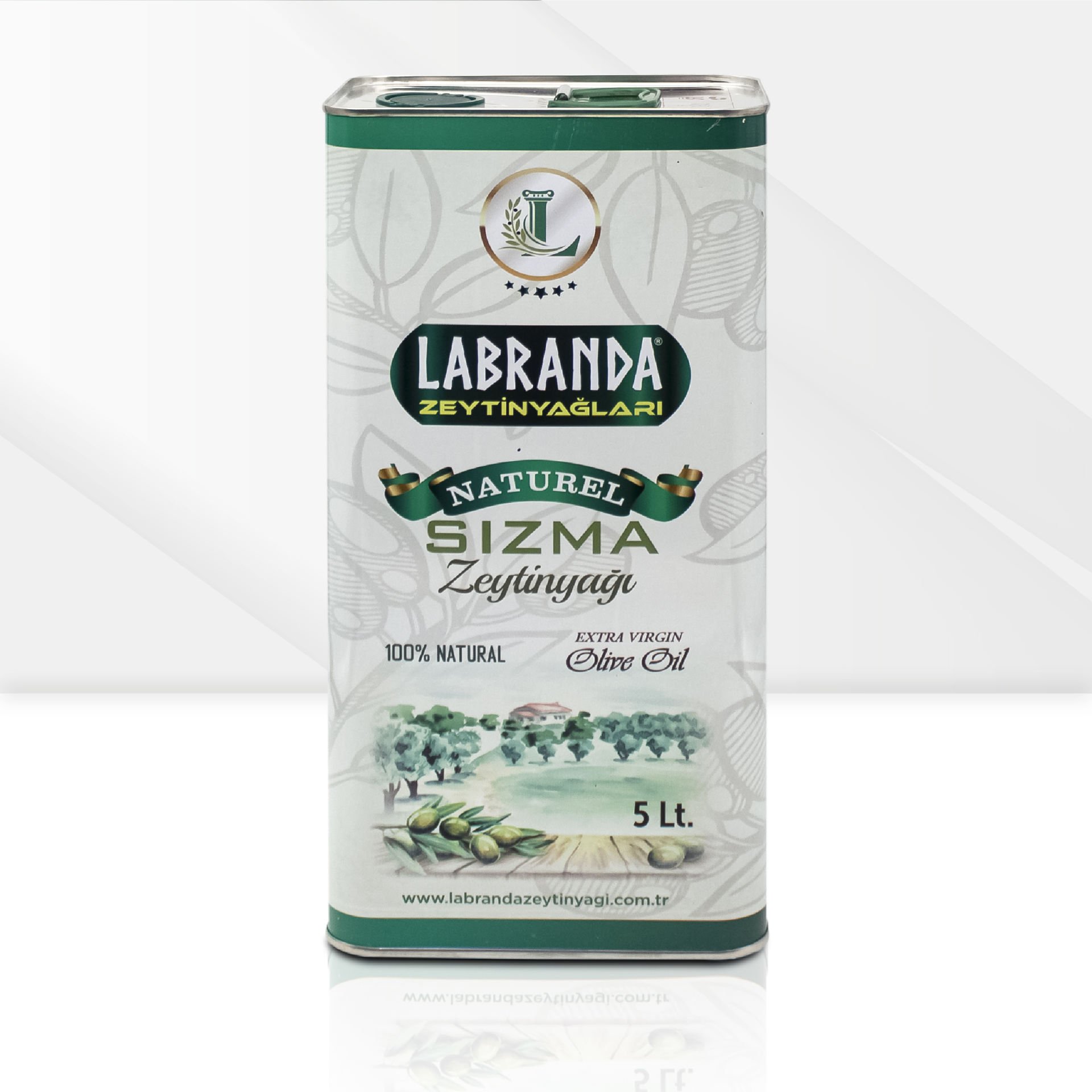 LABRANDA Naturel Sızma Zeytinyağı Teneke 5 lt