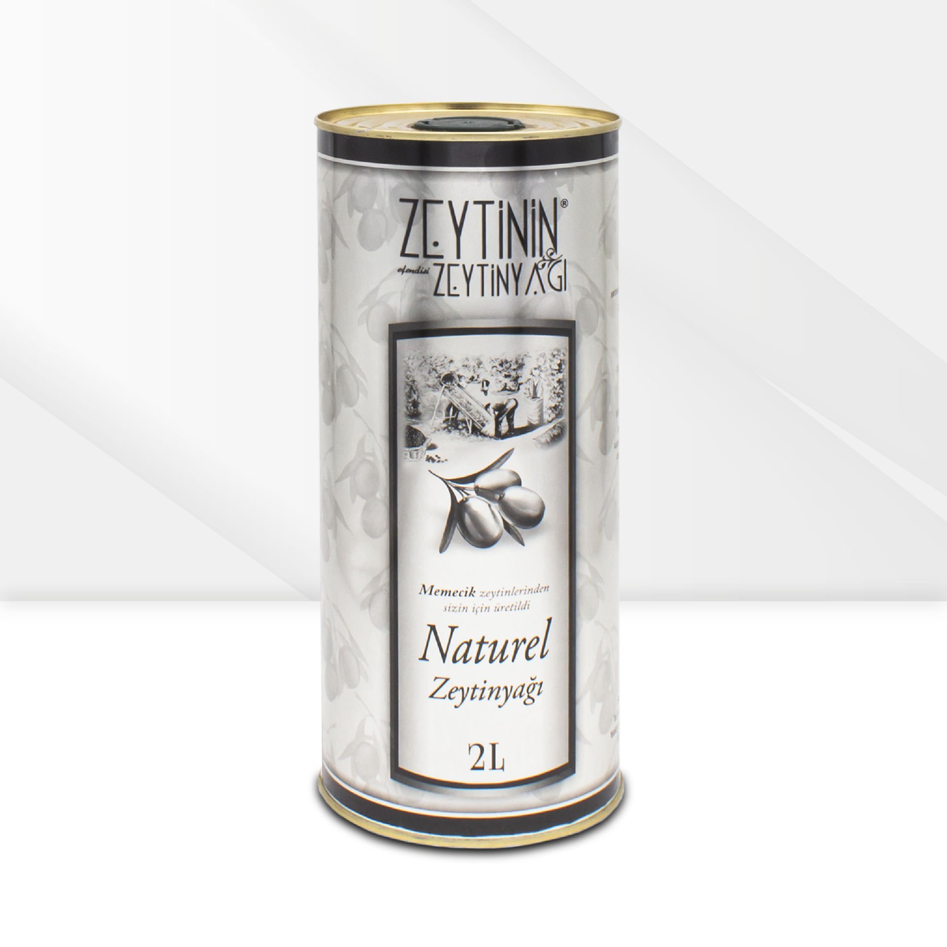 TUAY Zeytinin Efendisi Naturel Zeytinyağı Teneke 2 lt