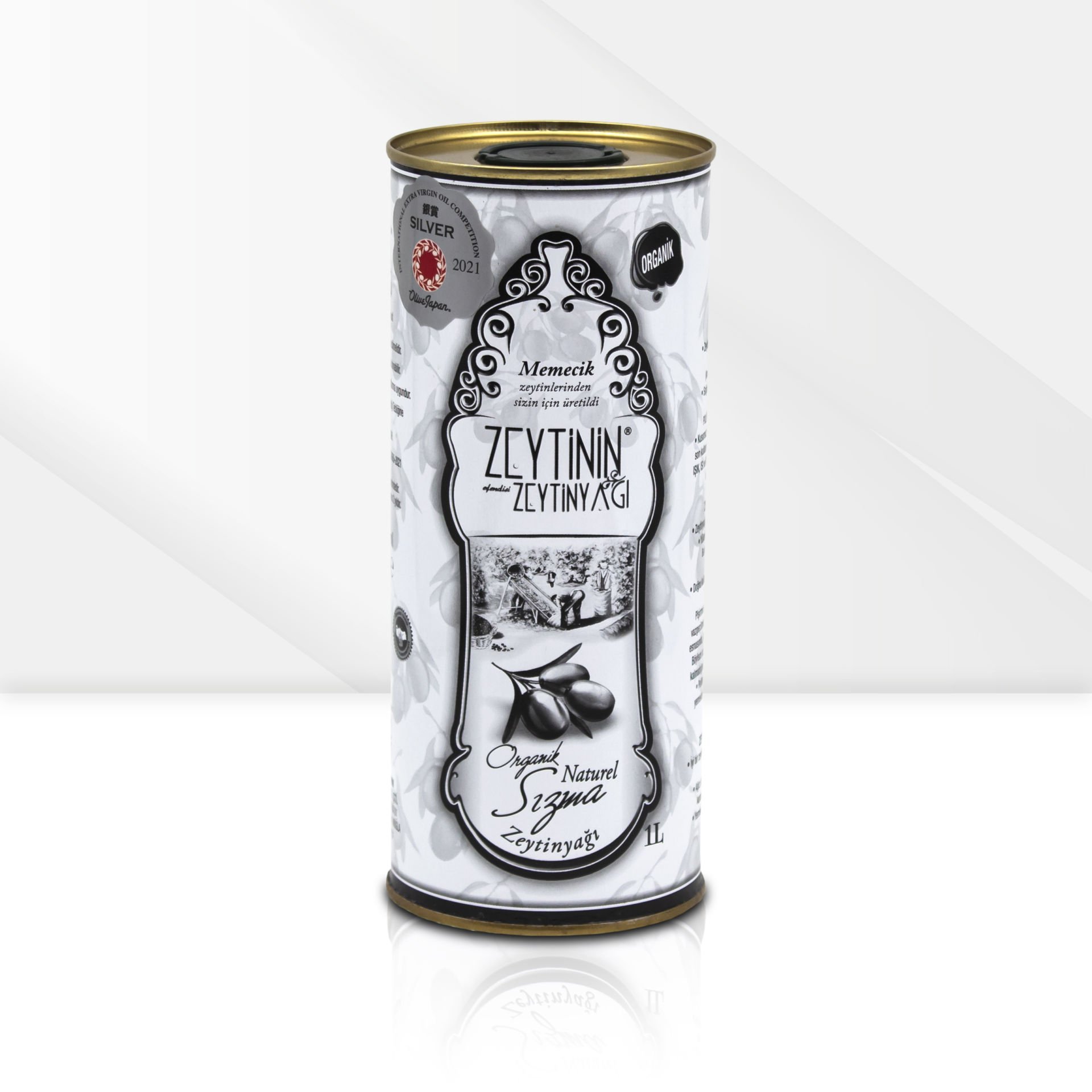 TUAY Zeytinin Efendisi Naturel Sızma Zeytinyağı Teneke 1 lt