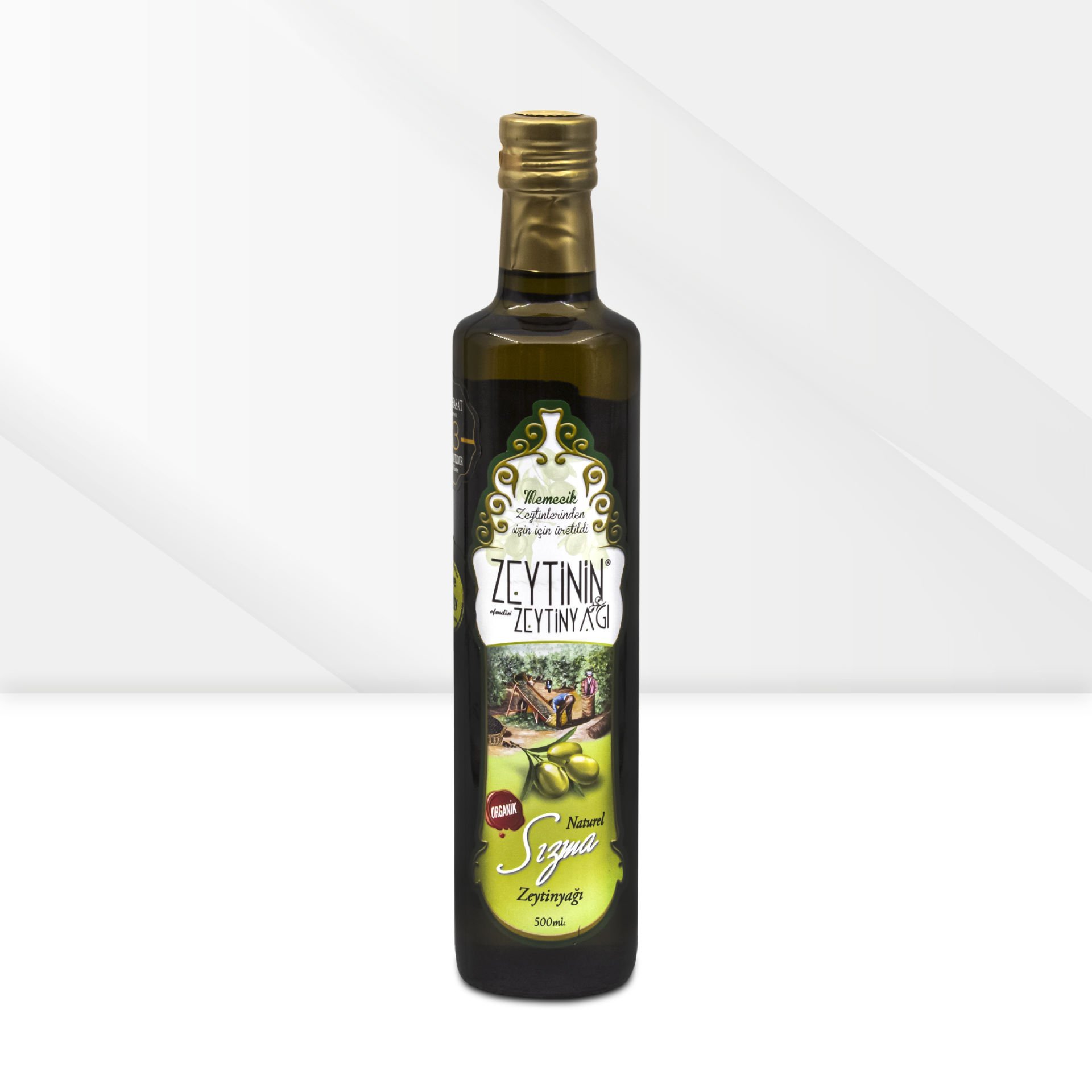 TUAY Zeytinin Efendisi Organik Naturel Sızma Zeytinyağı Şişe 500 ml
