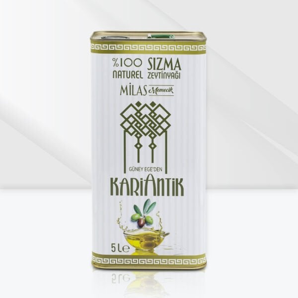 KARİANTİK ZEYTİNYAĞI Naturel Sızma Zeytinyağ 5 lt