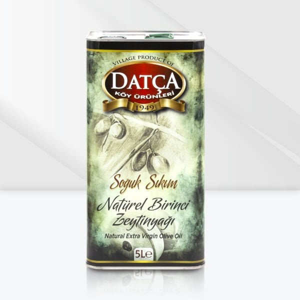 DATÇA KÖY ÜRÜNLERİ Soğuk Sıkım Zeytinyağı 5 LT