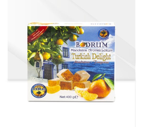 BODRUM TURUNÇGİL ÜRETİCİLERİ BİRLİĞİ Mandalina Aromalı Lokum 400 gr