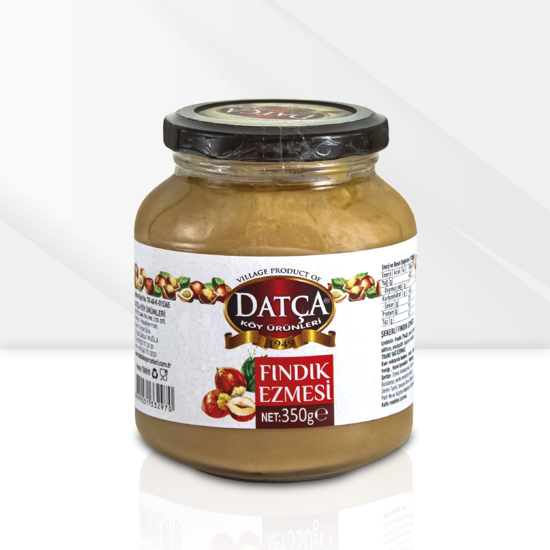 DATÇA KÖY ÜRÜNLERİ Fındık Ezmesi 350 gr