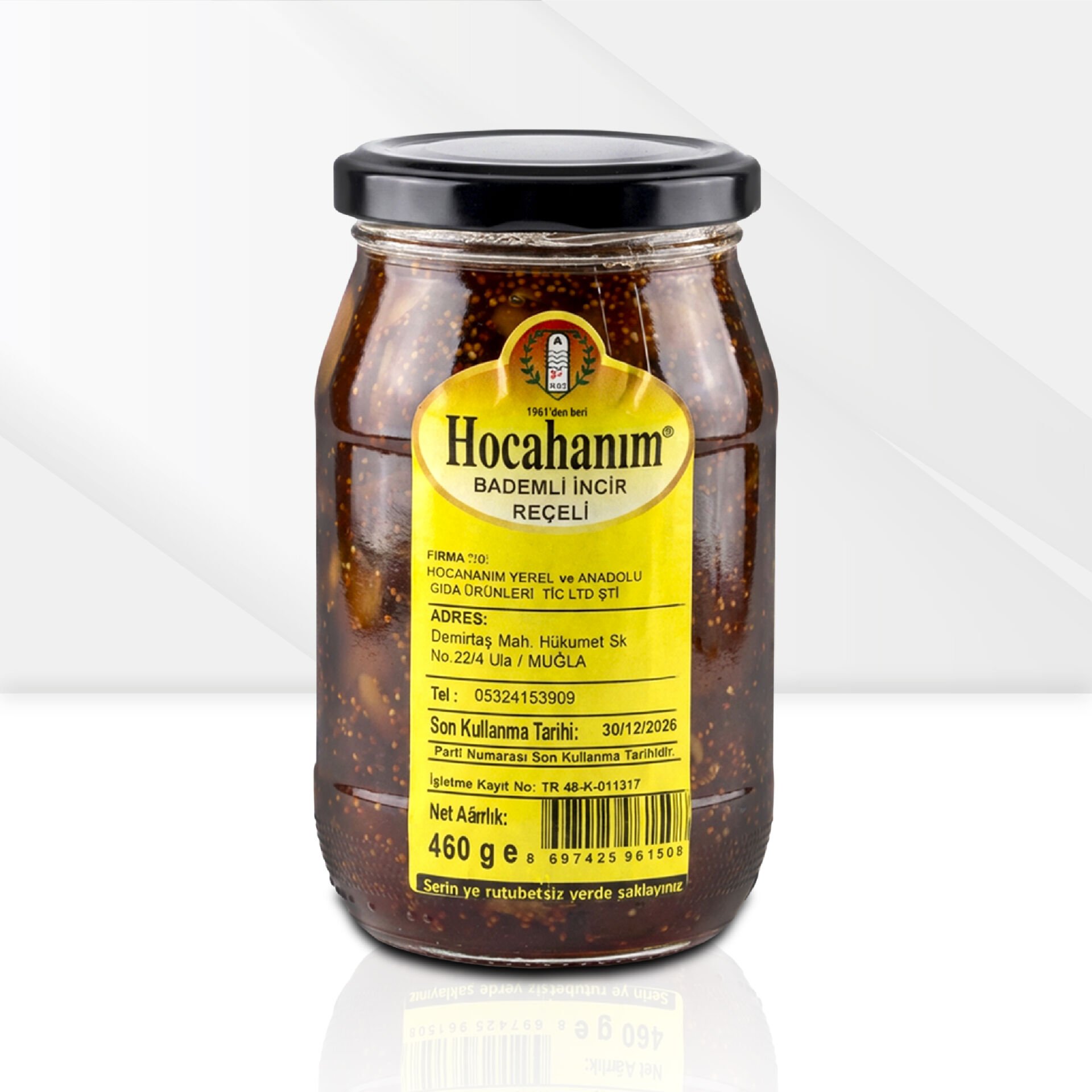 HOCAHANIM Bademli İncir Reçeli 460 GR