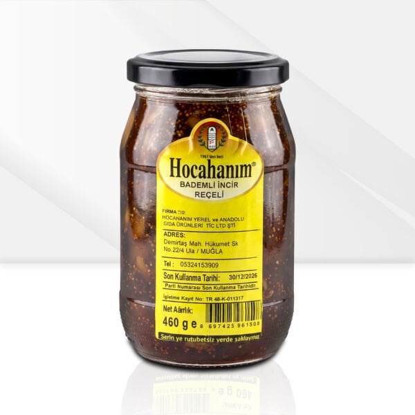 HOCAHANIM Bademli İncir Reçeli 460 GR