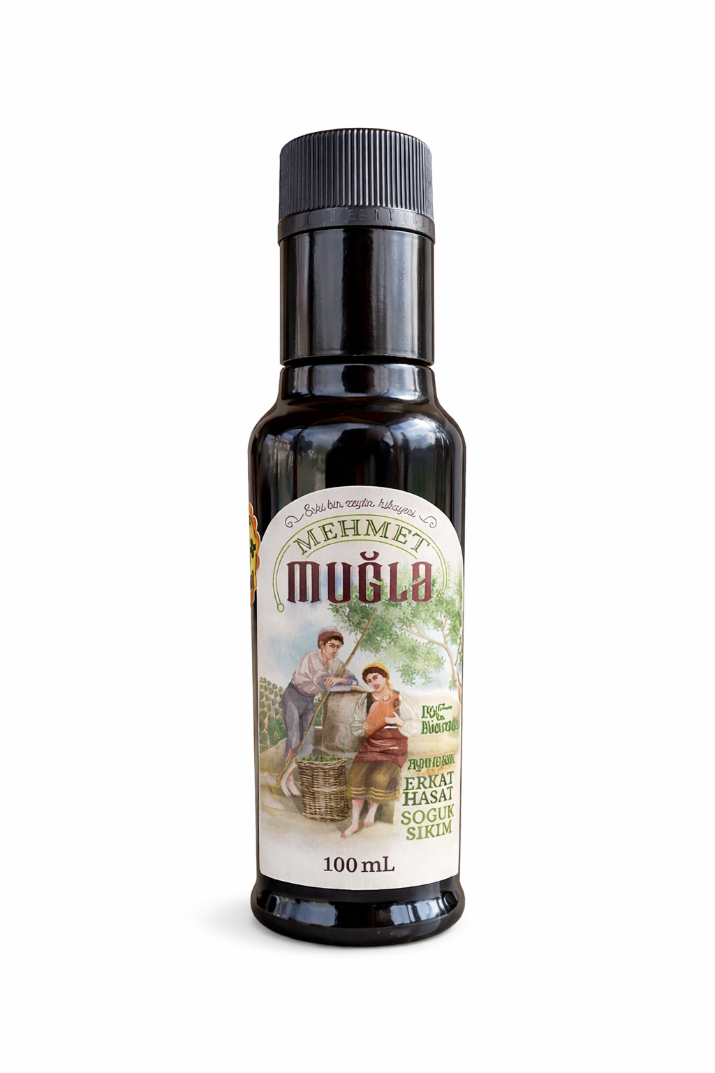 MEHMET MUĞLA Natural Sızma Zeytinyağı 750+ Polifenol 100 Ml